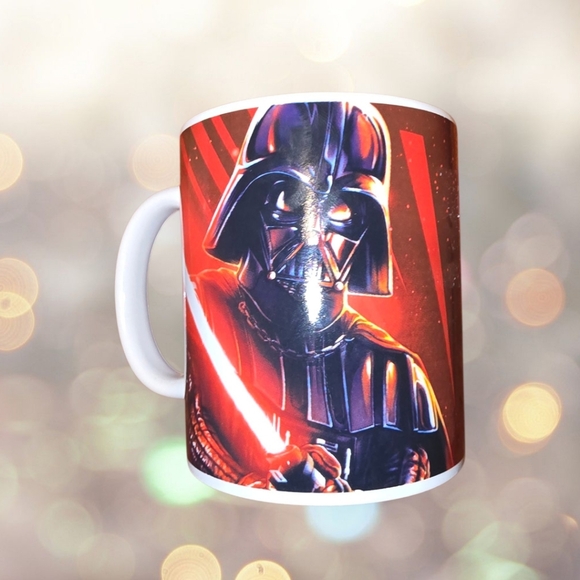 Star Wars Darth Vader Mug – Black Ceramic Coffee Cup - Picture 1 of 4